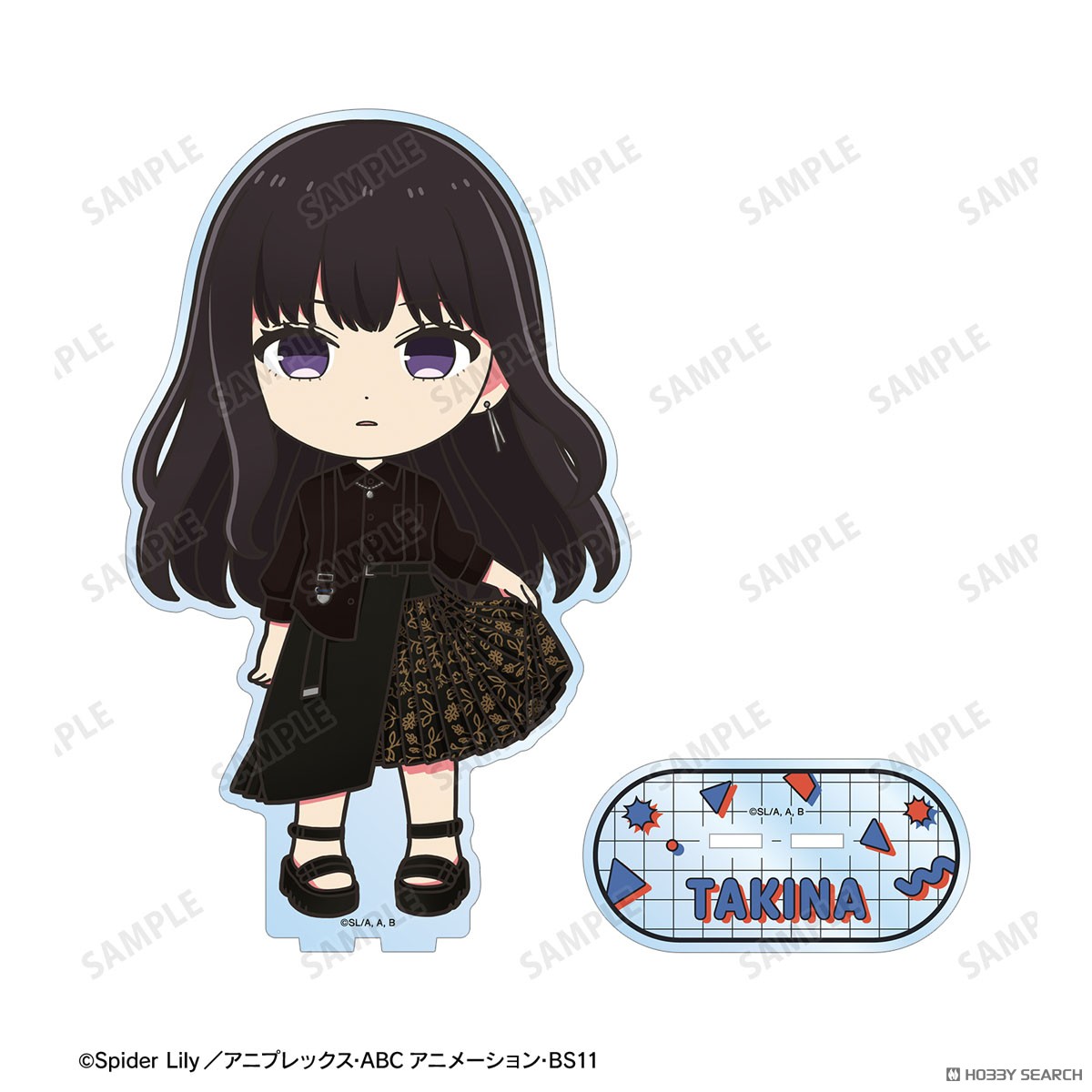 meagratiaコラボ 井ノ上たきな ちびキャラ BIGアクリルスタンド ver.A 3