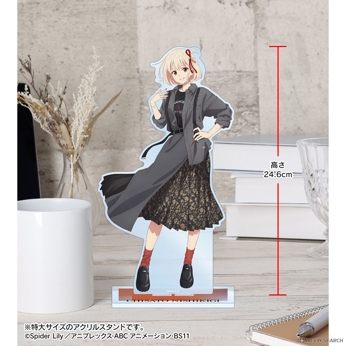 meagratiaコラボ 描き下ろし 錦木千束 特大アクリルスタンド 5