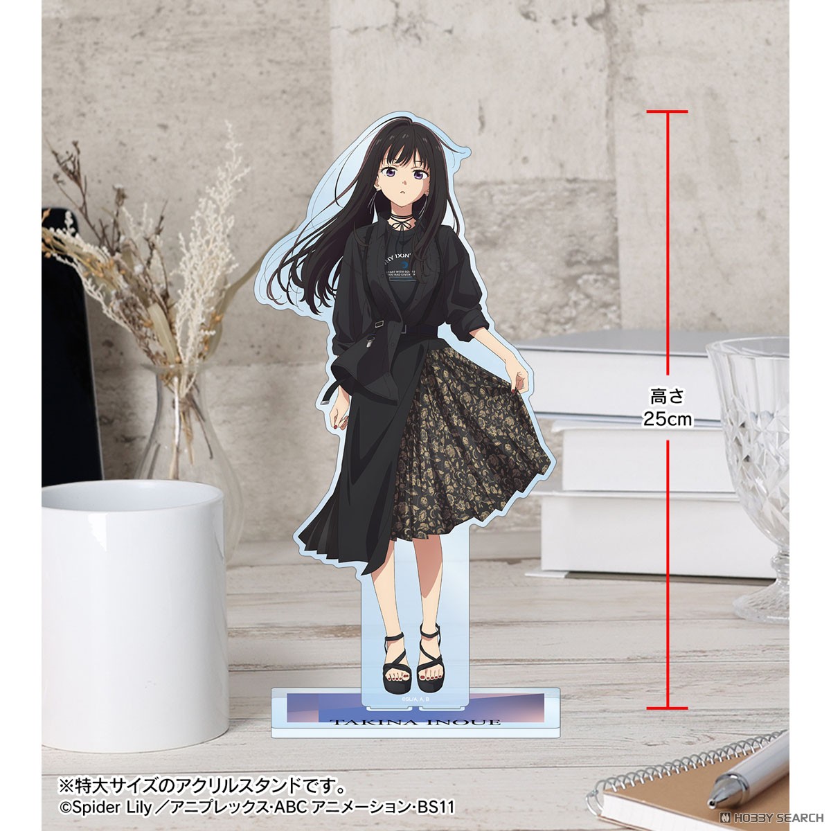 meagratiaコラボ 描き下ろし 井ノ上たきな 特大アクリルスタンド 5