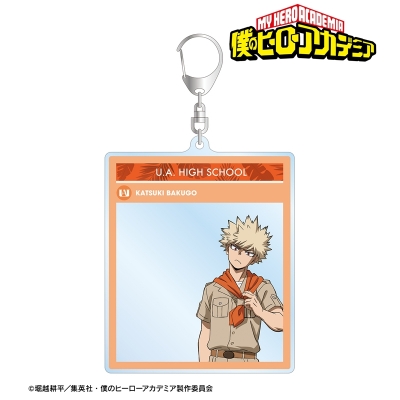描き下ろし 爆豪勝己 サファリルックver. フォトフレーム風BIGアクリルキーホルダー 2