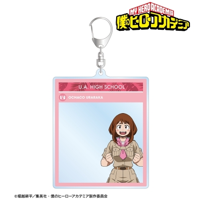 描き下ろし 麗日お茶子 サファリルックver. フォトフレーム風BIGアクリルキーホルダー 2