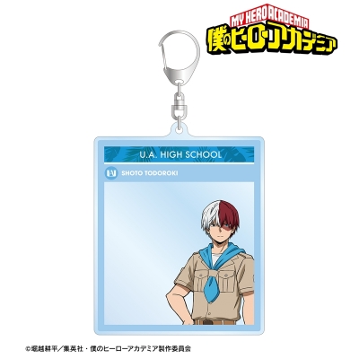 描き下ろし 轟焦凍 サファリルックver. フォトフレーム風BIGアクリルキーホルダー 2