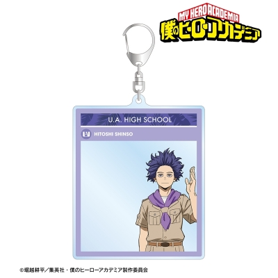 描き下ろし 心操人使 サファリルックver. フォトフレーム風BIGアクリルキーホルダー 2