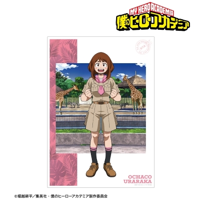 描き下ろし 麗日お茶子 サファリルックver. A3マット加工ポスター 2