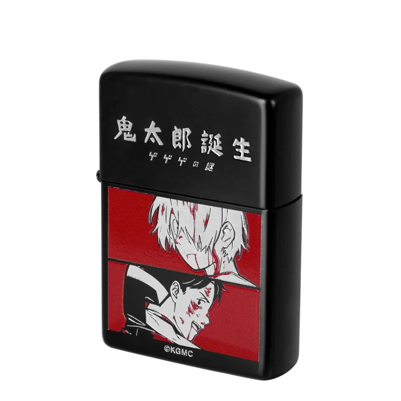 ZIPPOコラボ 描き下ろし 鬼太郎の父&水木 戦う父の背中ver. ライター