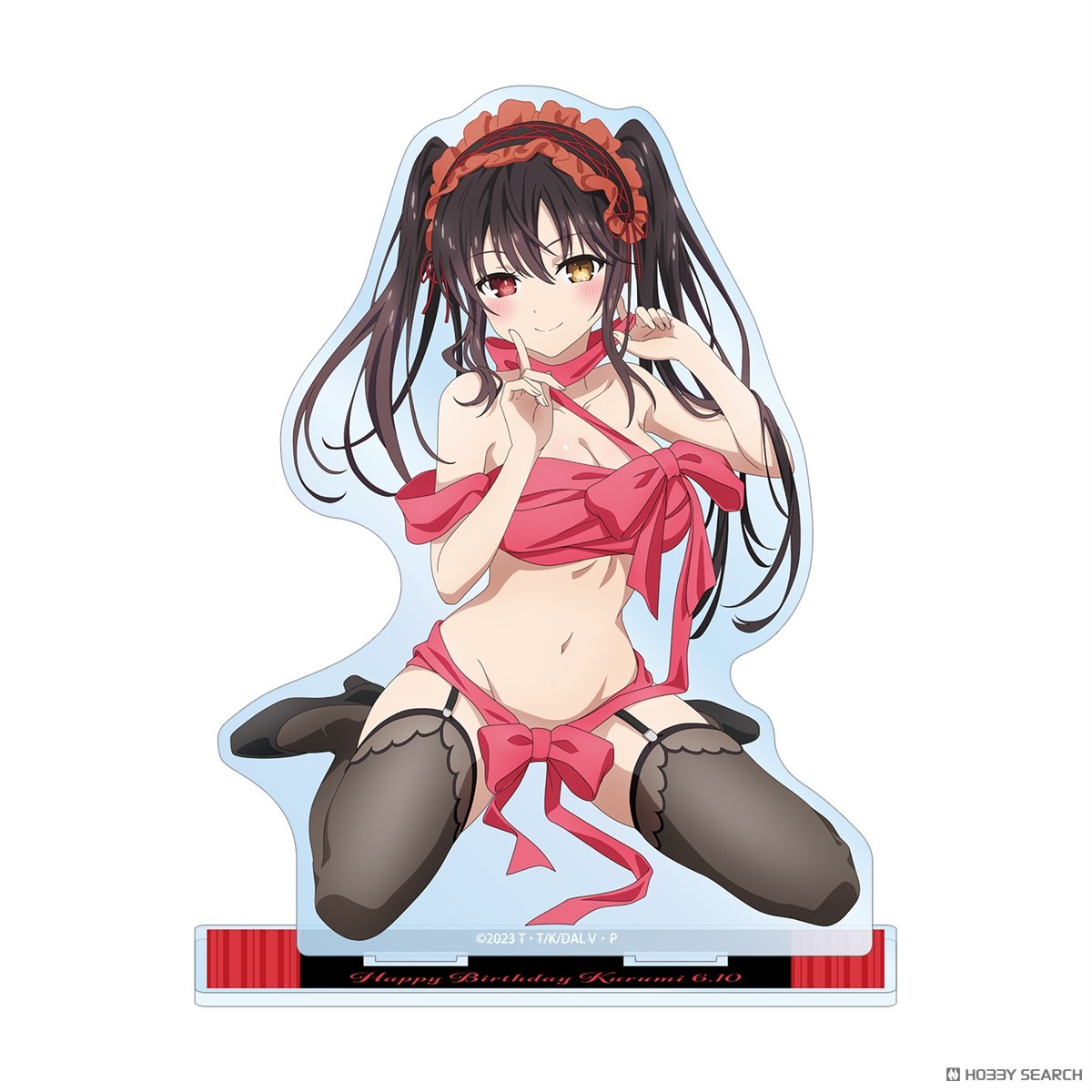 時崎狂三 バースデーイラスト BIGアクリルスタンド