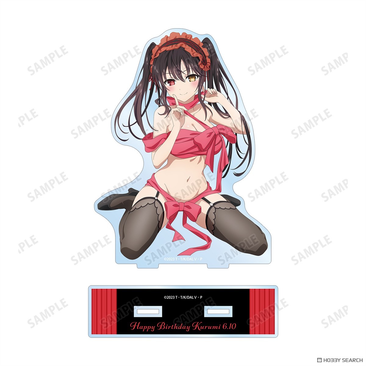 時崎狂三 バースデーイラスト BIGアクリルスタンド 3