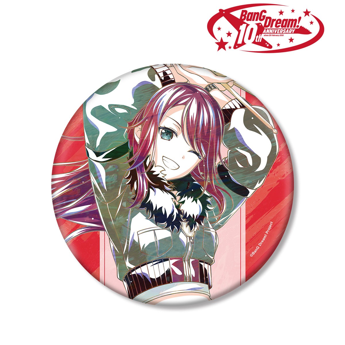 宇田川 巴 Ani-Art 第6弾 BIG缶バッジ 2