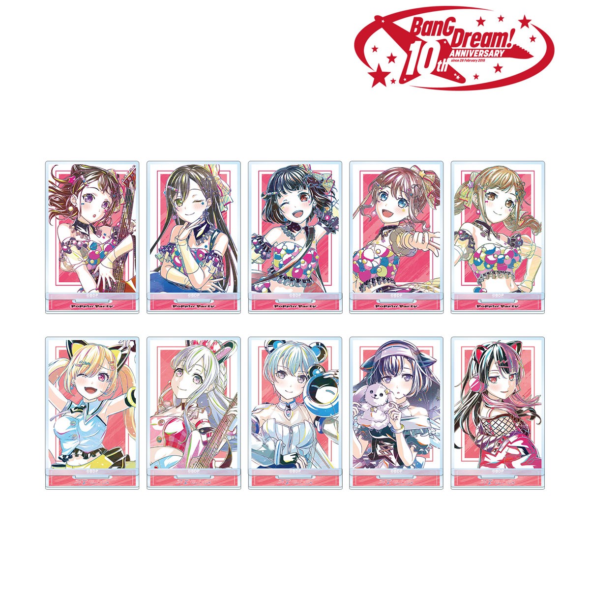 トレーディング Ani-Art 第6弾 アクリルスタンド ver.A(単位/単品)※単品販売不可