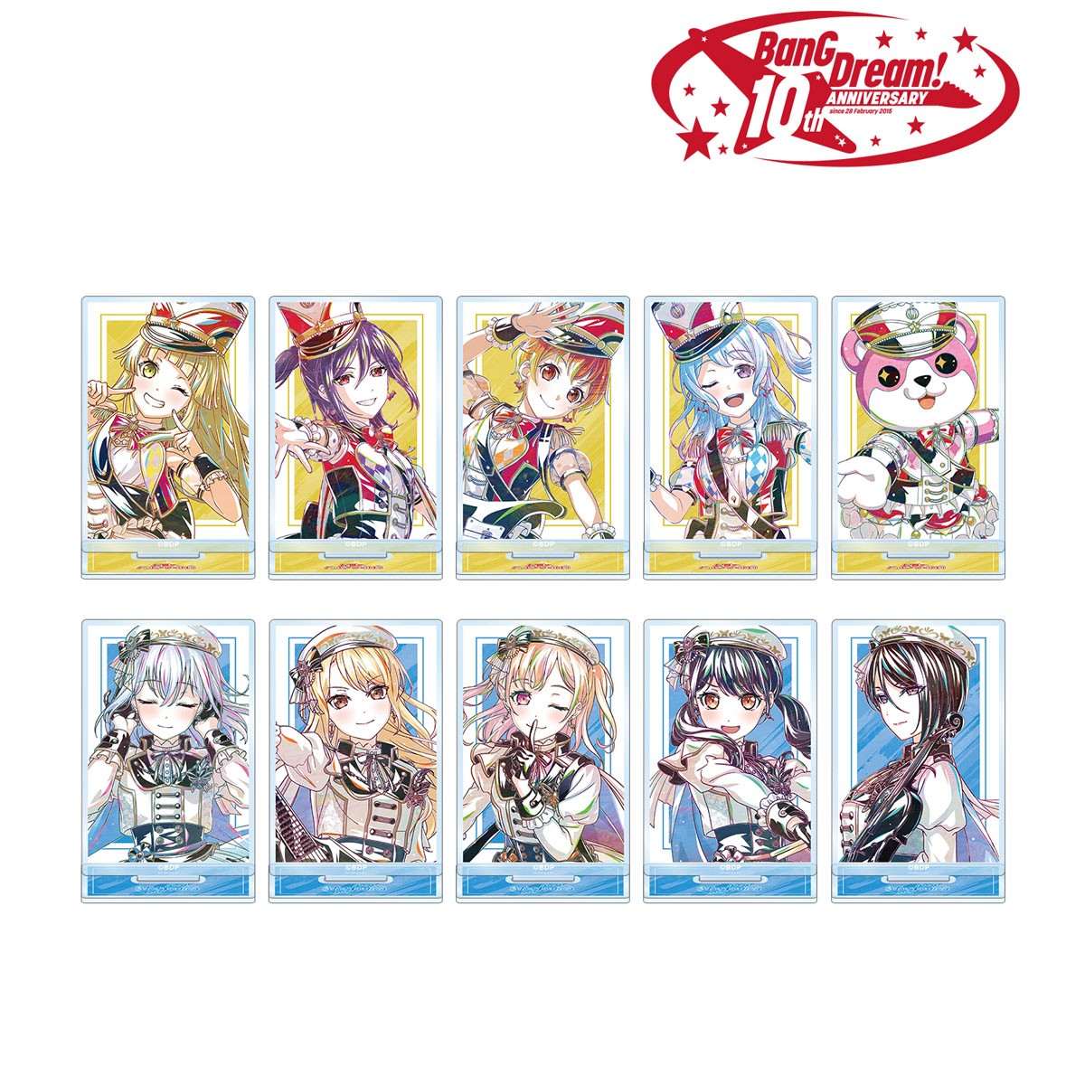 トレーディング Ani-Art 第6弾 アクリルスタンド ver.E(単位/単品)※単品販売不可