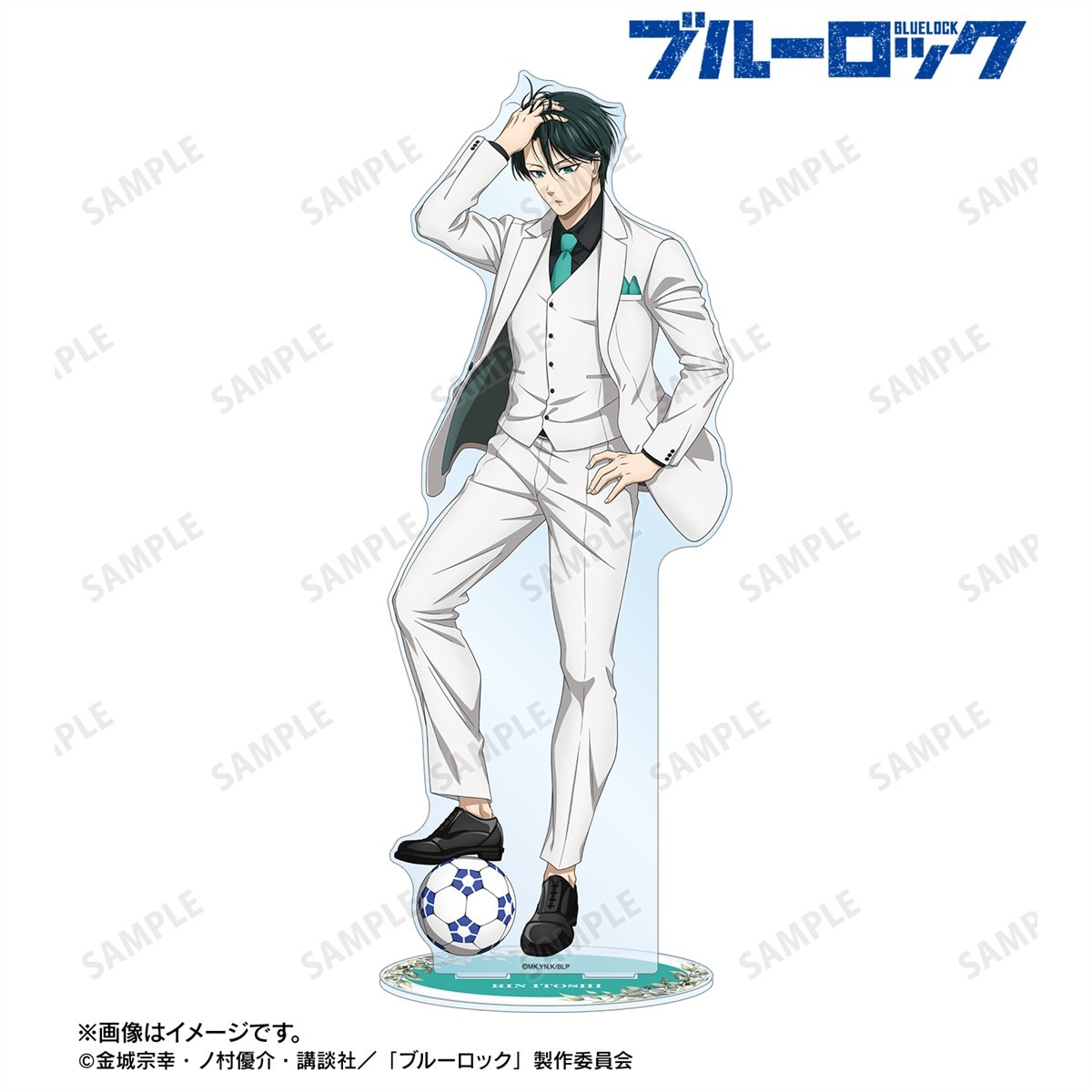 描き下ろし 糸師 凛 スーツモデルver. 第2弾 特大アクリルスタンド 3