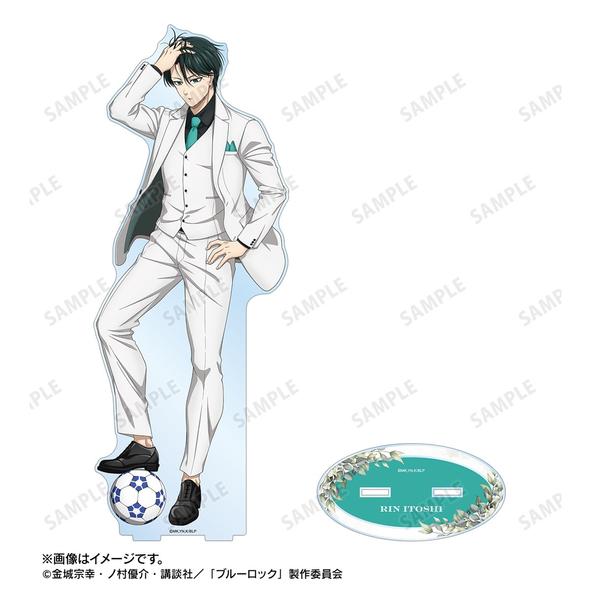 描き下ろし 糸師 凛 スーツモデルver. 第2弾 特大アクリルスタンド 4