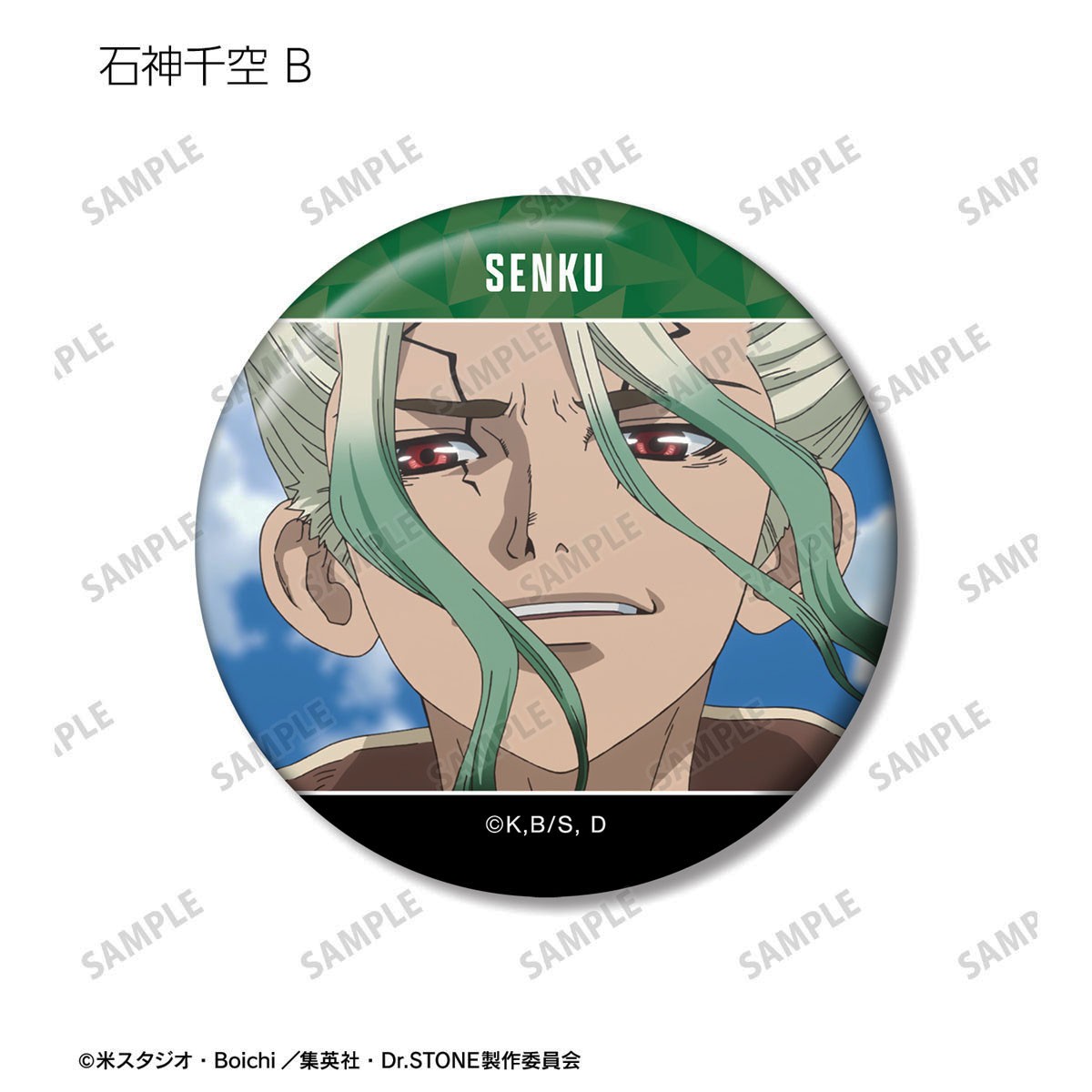石神千空 場面写缶バッジ3個セット 4
