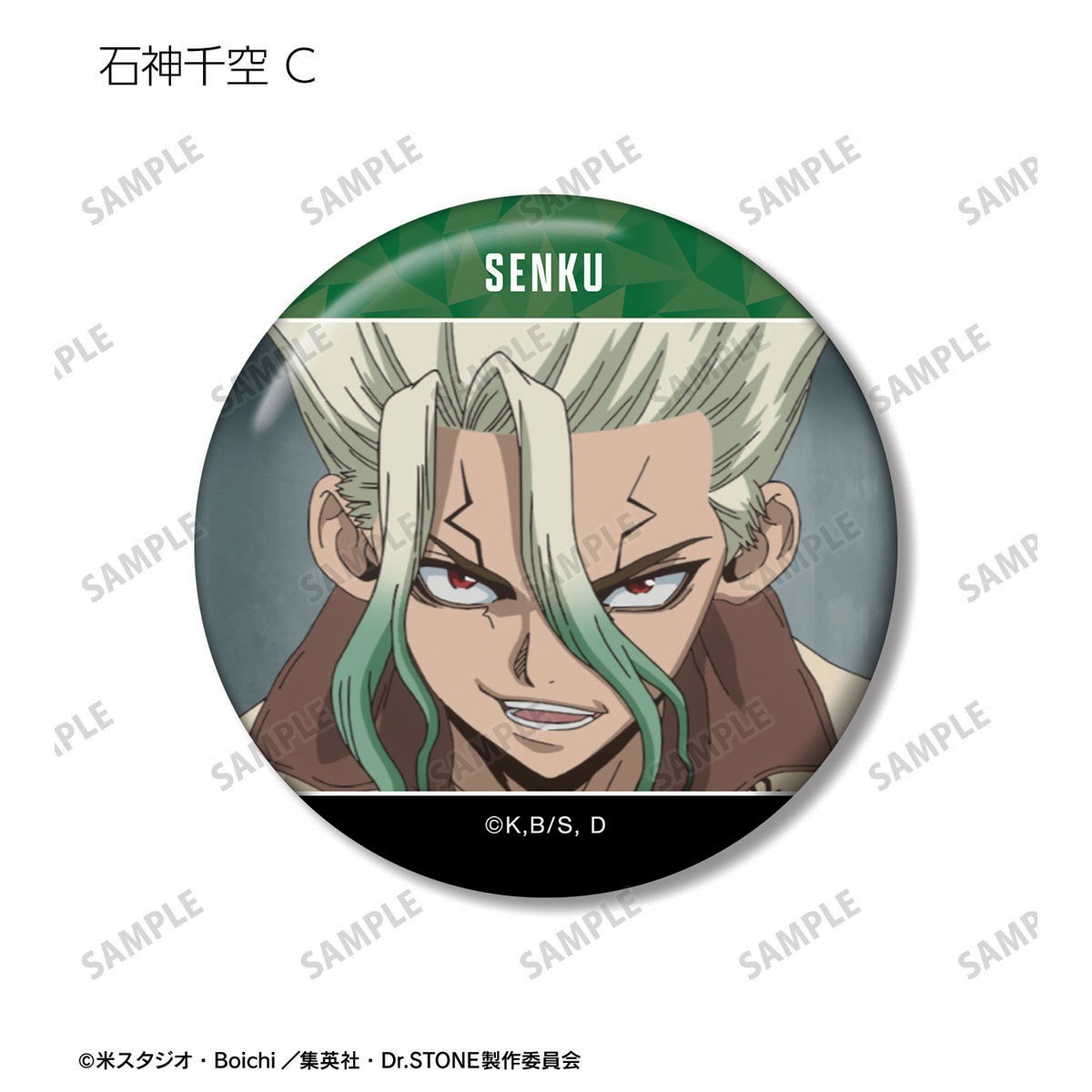 石神千空 場面写缶バッジ3個セット 5