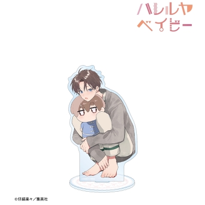仔縞楽々先生 描き下ろし 桜咲 冬夏 お泊まりデートver. BIGアクリルスタンド 2