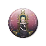 およさんイラスト 赤松楓 玉座ver. 100mm缶バッジ 1