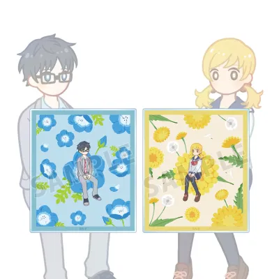 有馬公生&相座凪 Botania アクリルカード2種セット