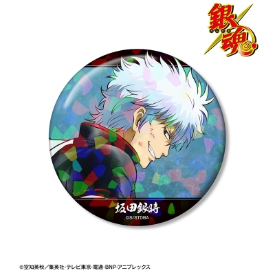 描き下ろし 坂田銀時 戦う背中ver. 第2弾 ホログラム75mm缶バッジ 2