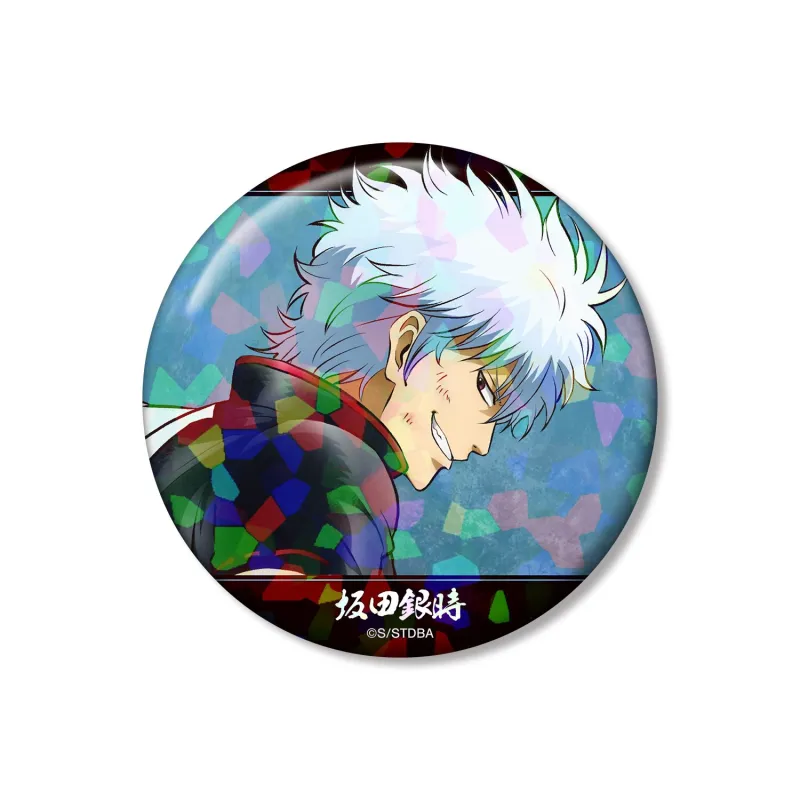 描き下ろし 坂田銀時 戦う背中ver. 第2弾 ホログラム75mm缶バッジ