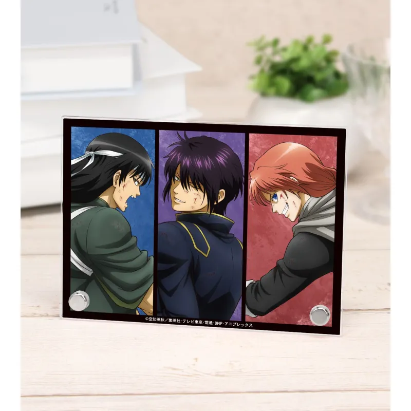 描き下ろし 桂小太郎&高杉晋助&神威 戦う背中ver. 第2弾 A6アクリルパネル