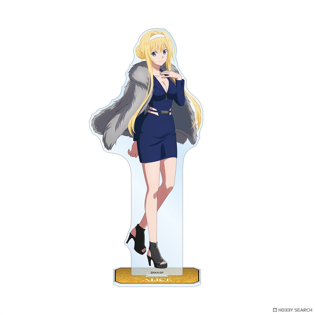 描き下ろし アリス 毛皮コート×スーツver. BIGアクリルスタンド 2