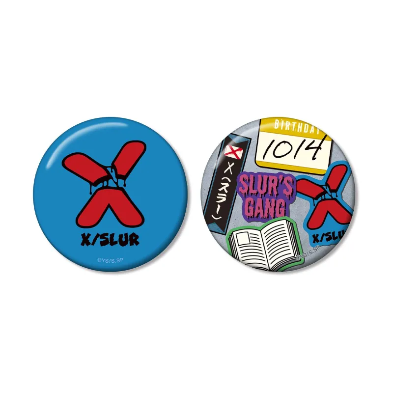 X（スラー） ar-Unity モチーフ 缶バッジ2個セット