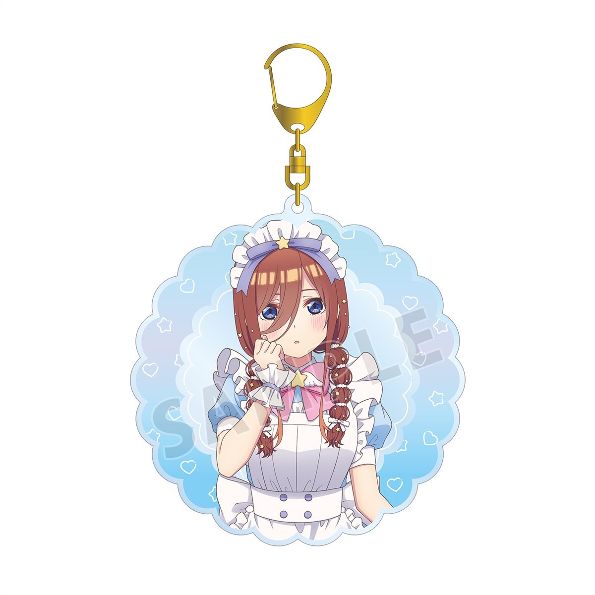 描き下ろし 中野三玖 メルヘンメイドver. BIGアクリルキーホルダー 2