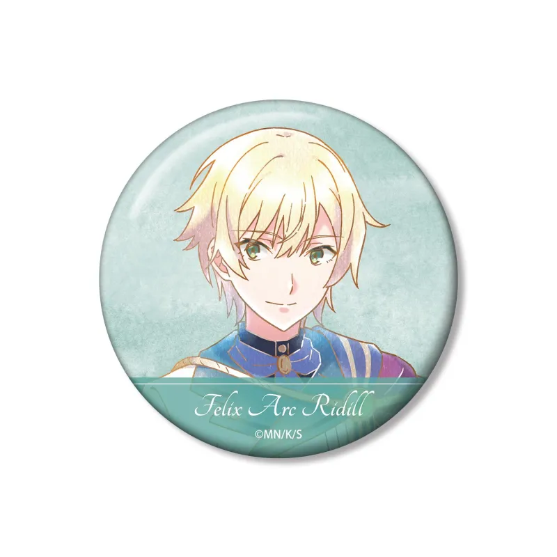 フェリクス・アーク・リディル Ani-Art aqua label 100mm缶バッジ