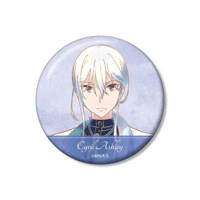 シリル・アシュリー Ani-Art aqua label 100mm缶バッジ