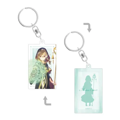 モニカ・エヴァレット Ani-Art aqua label 両面貼り合わせアクリルキーホルダー