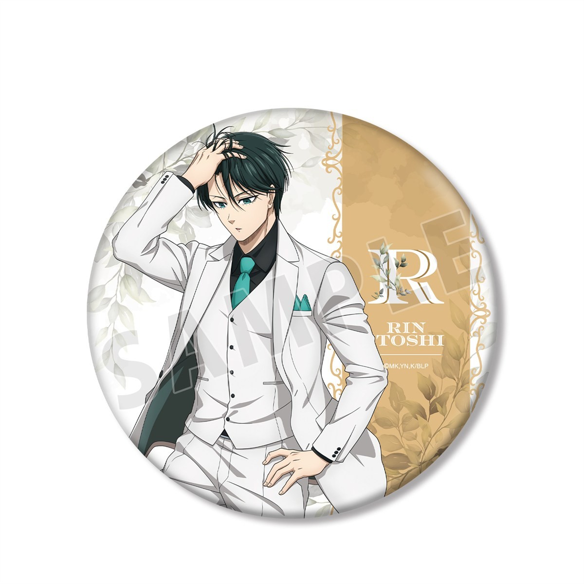 描き下ろし 糸師 凛 スーツモデルver. 第2弾 BIG缶バッジ 2