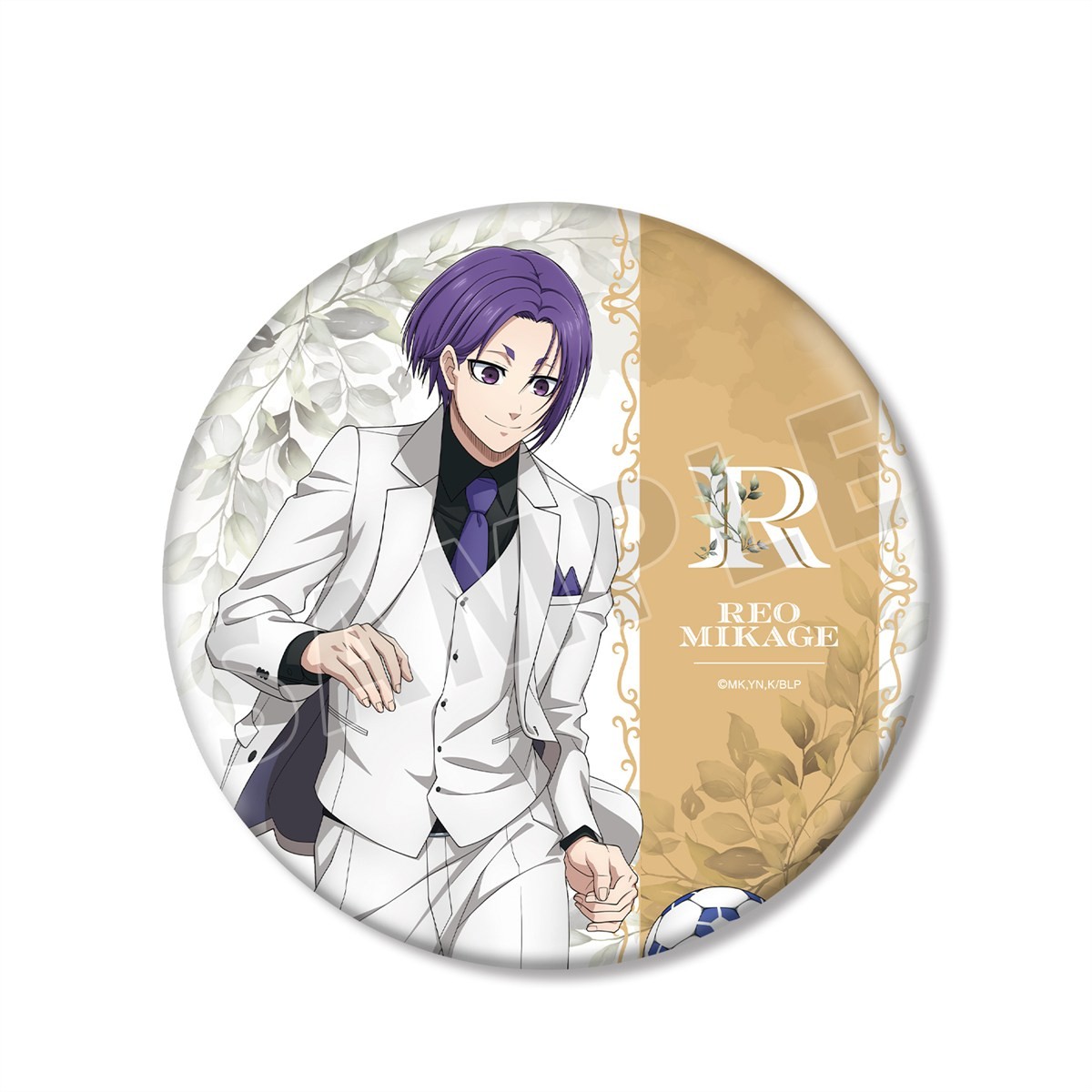 描き下ろし 御影 玲王 スーツモデルver. 第2弾 BIG缶バッジ 2