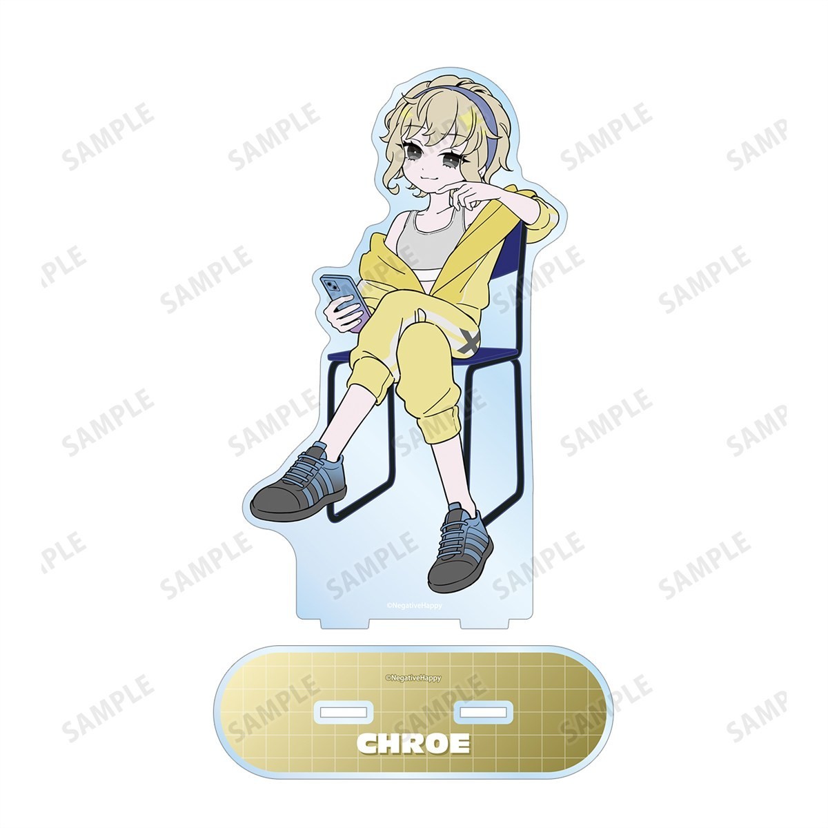 描き下ろし クロエ ネガティヴver. BIGアクリルスタンド 4