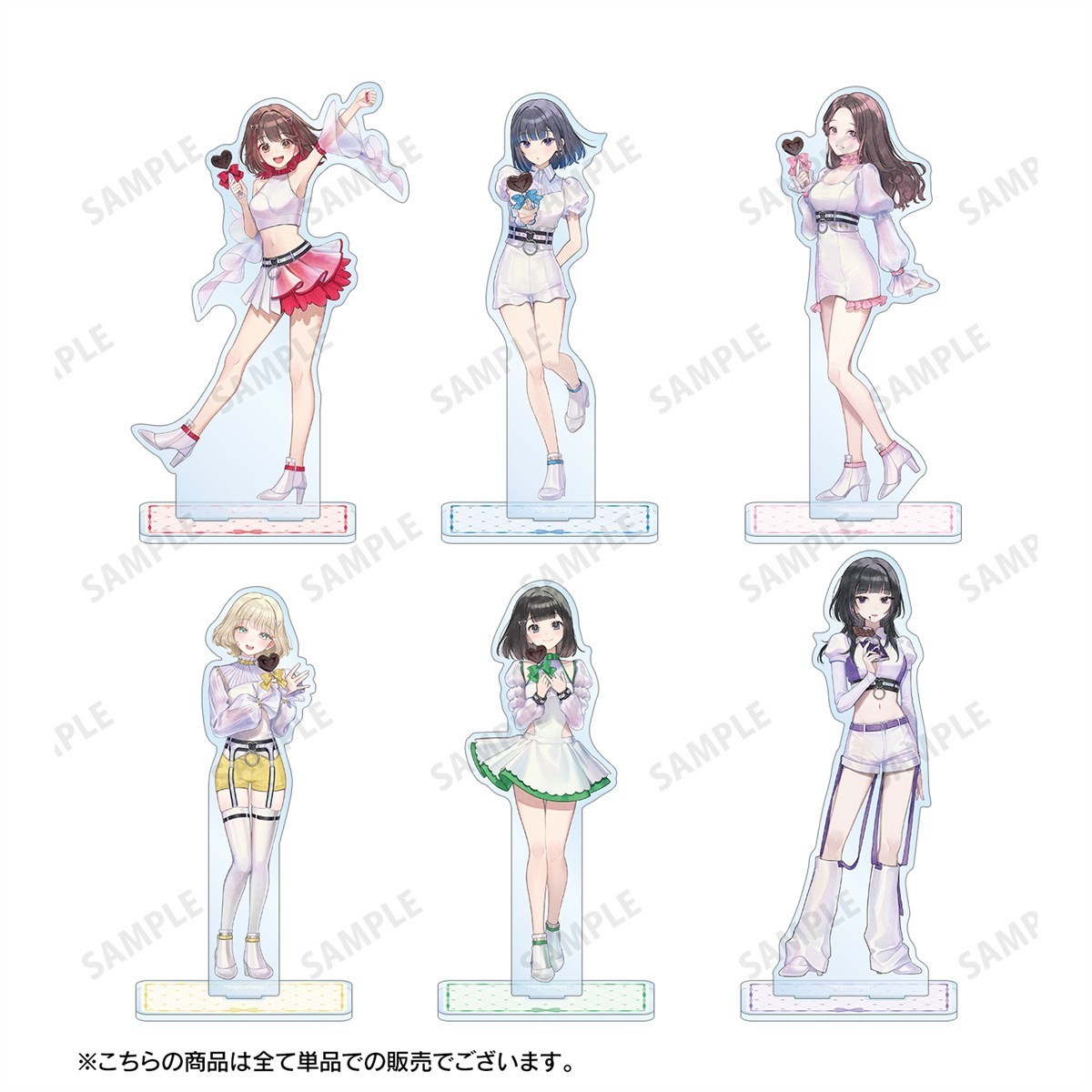 撮り下ろし クロエ バレンタインver. BIGアクリルスタンド 5