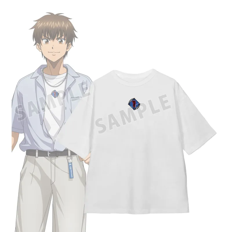 描き下ろし 沢村栄純 私服・ショッピングver. 着用刺繍BIGシルエットTシャツユニセックス(サイズ/S)