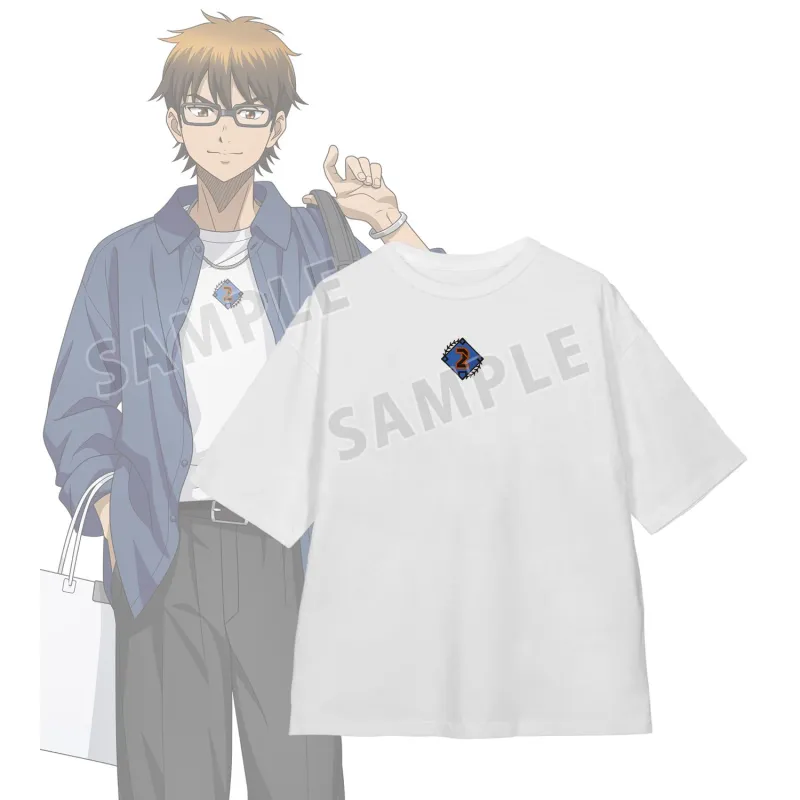 描き下ろし 御幸一也 私服・ショッピングver. 着用刺繍BIGシルエットTシャツユニセックス(サイズ/M)