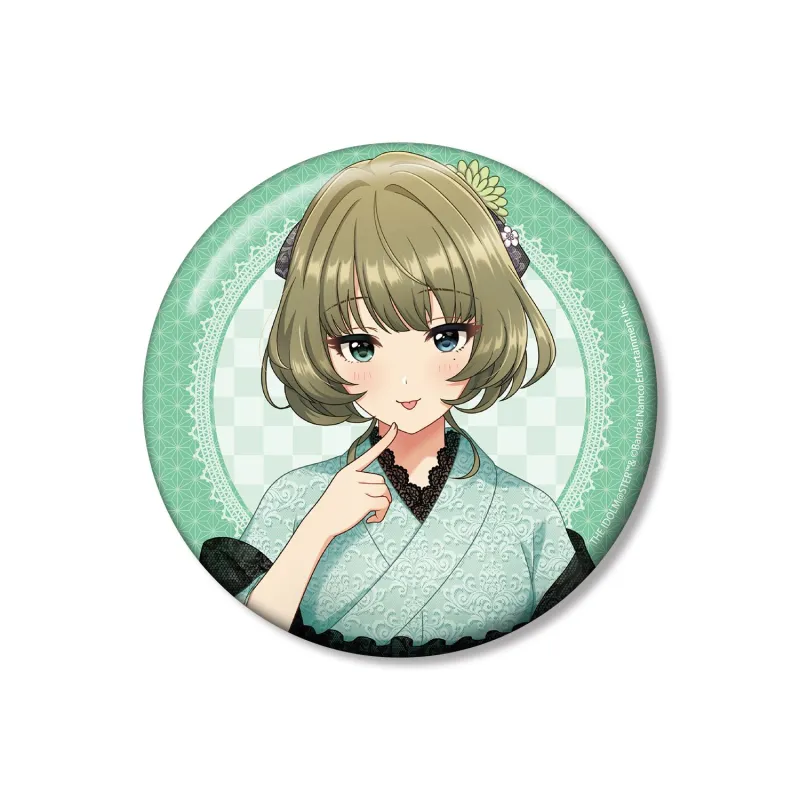 アイドルマスター シンデレラガールズ 描き下ろし 高垣楓 レース着物ver. 100mm缶バッジ