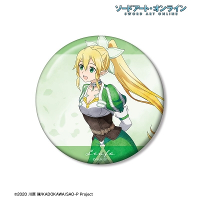 ソードアート・オンライン 描き下ろし リーファ 歩みver. 100mm缶バッジ 2