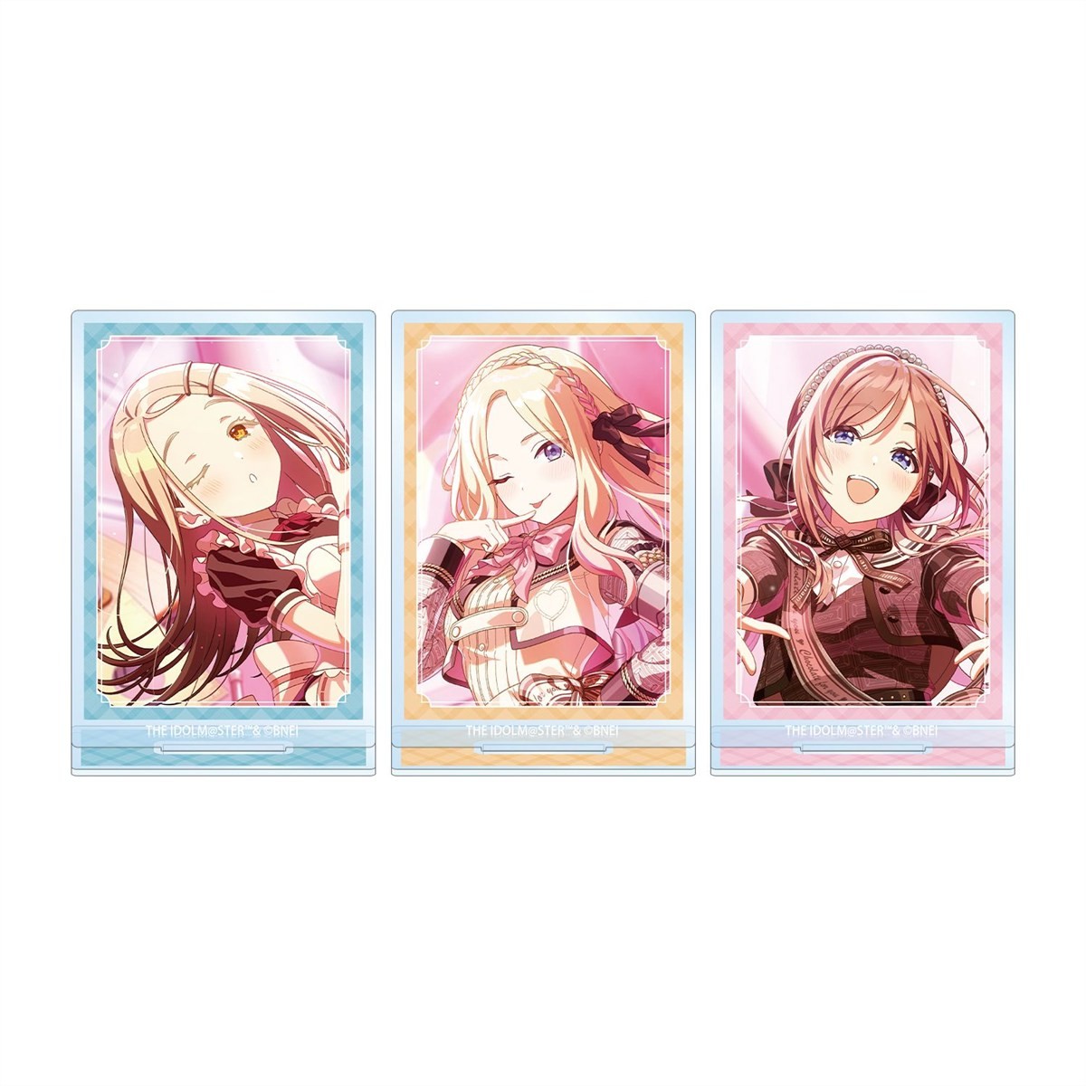 学園アイドルマスター ハッピーミルフィーユ アクリルスタンド3個セット 2