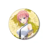 描き下ろし 中野一花 ギター演奏ver. 75mmホログラム缶バッジ 1