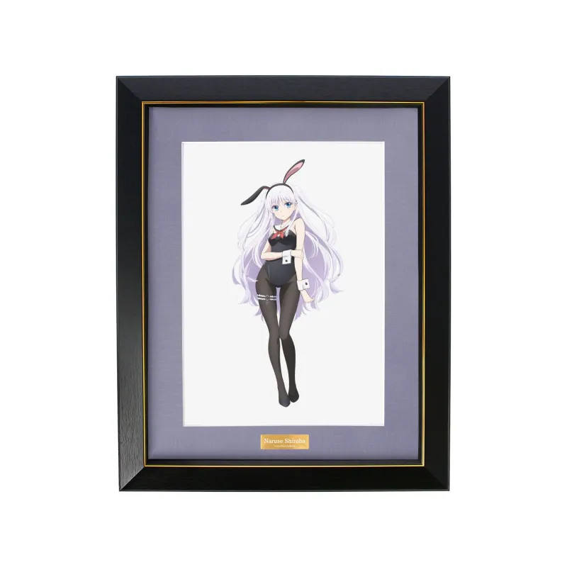 描き下ろし 鳴瀬しろは バニーガールver. A4キャラファイングラフ