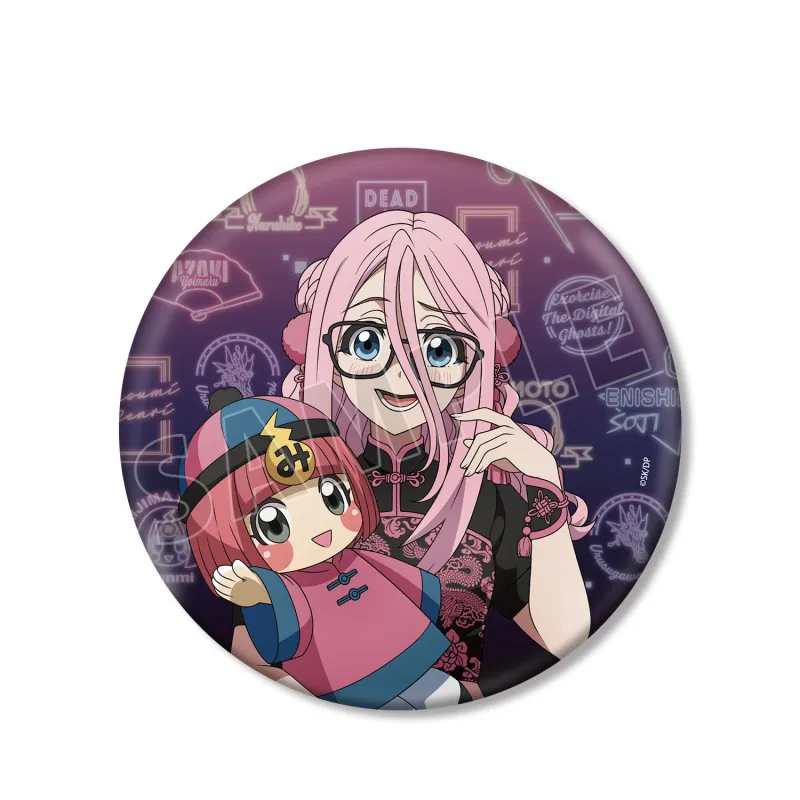 描き下ろし 灰島ひより チャイナ服ver. BIG缶バッジ