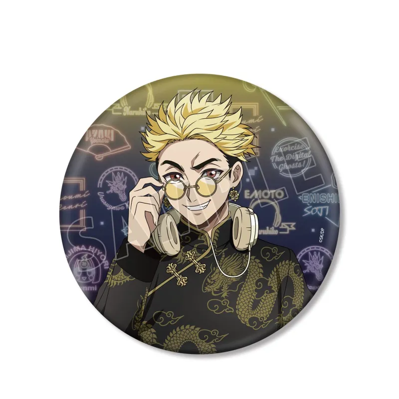 描き下ろし 柄本成彦 チャイナ服ver. BIG缶バッジ