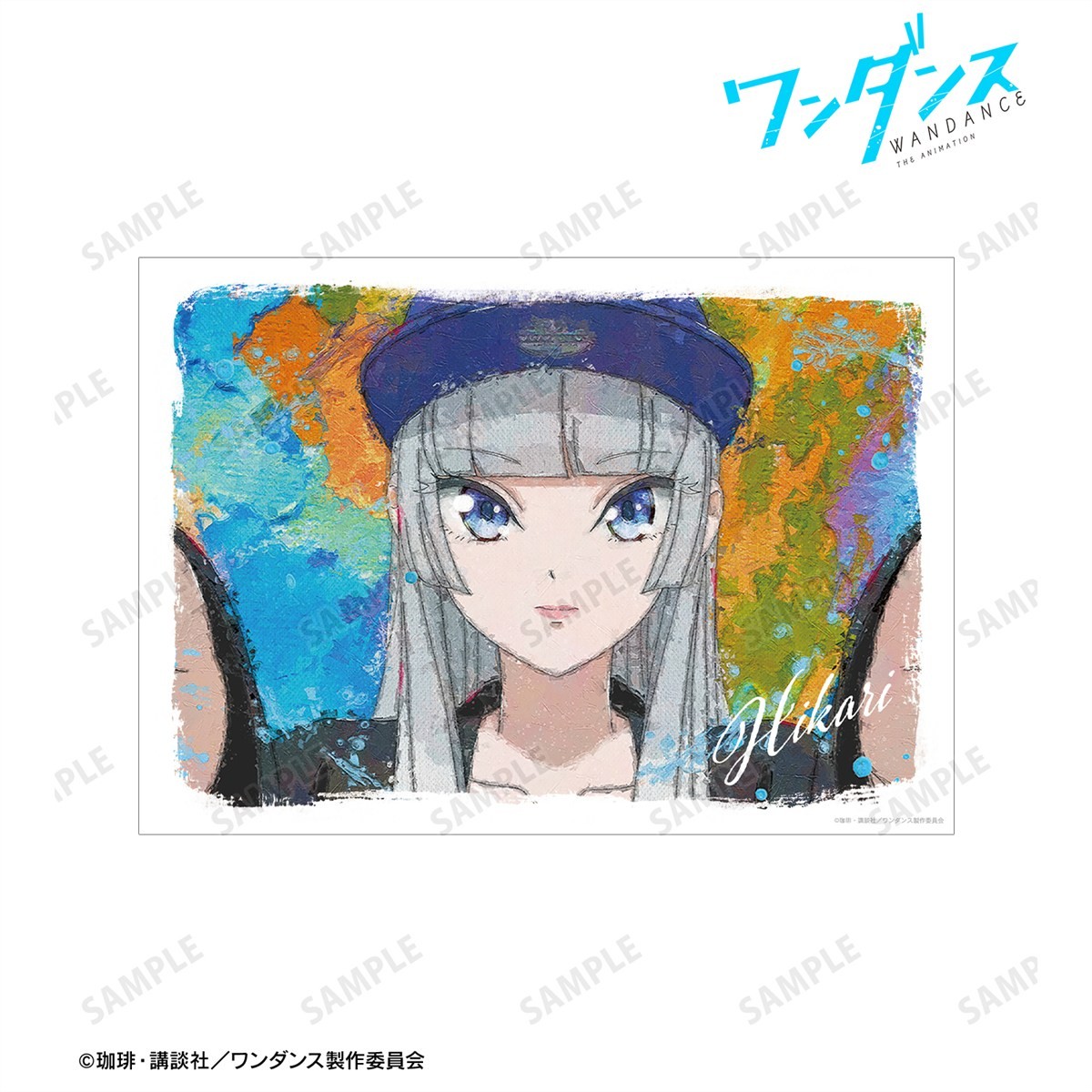 湾田光莉 grunge CANVAS A3マット加工ポスター 3