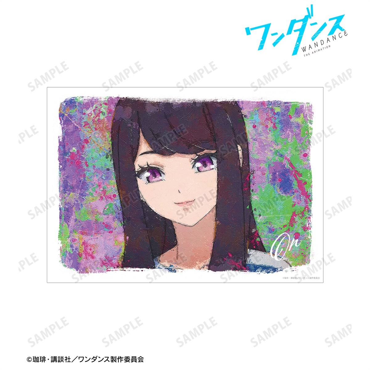 宮尾恩 grunge CANVAS A3マット加工ポスター 3