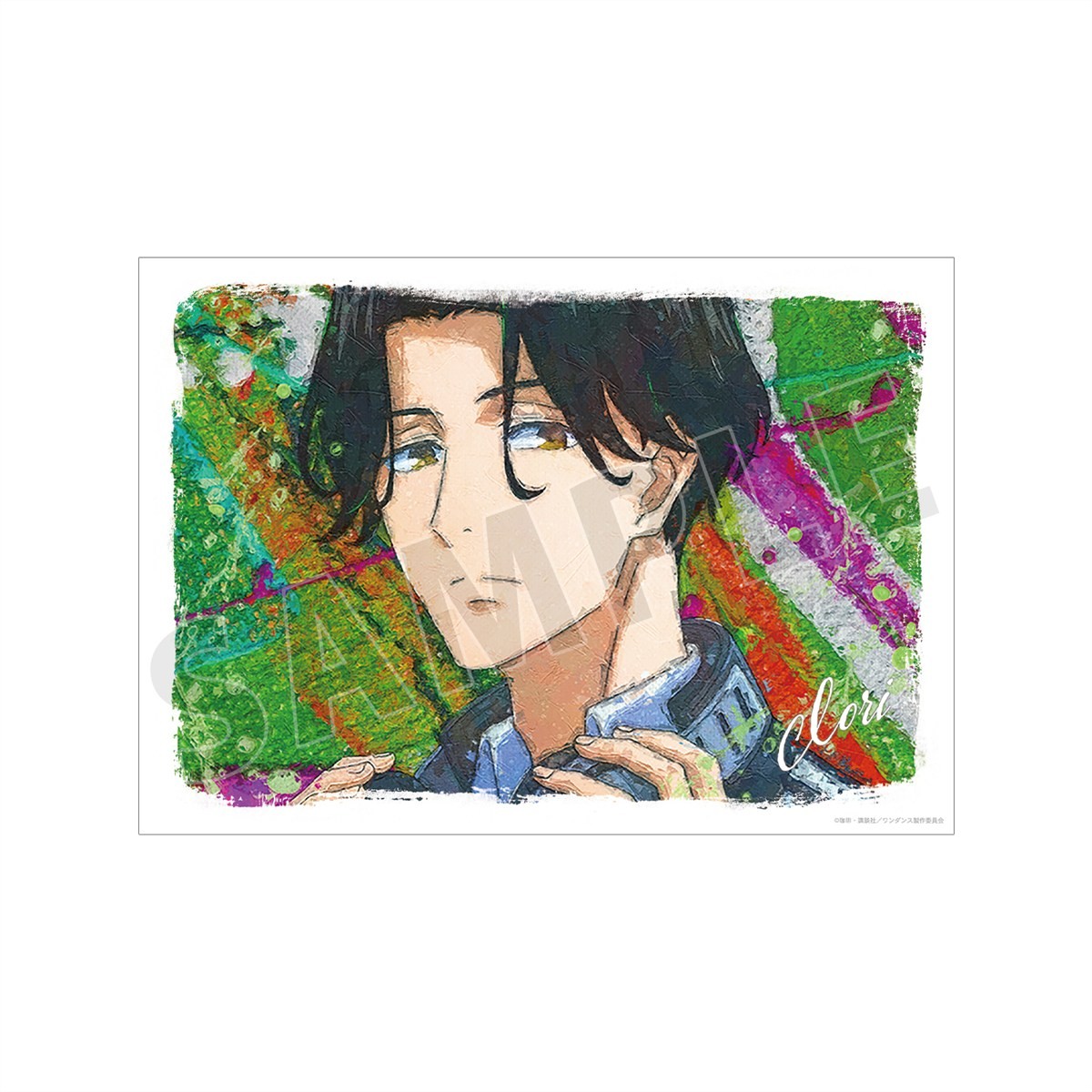 厳島伊折 grunge CANVAS A3マット加工ポスター 2