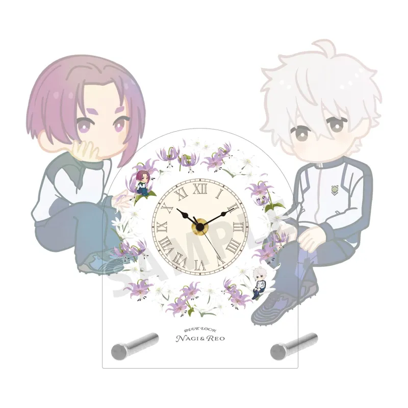 凪 誠士郎&御影 玲王 Botania 第2弾 アクリルスタンド時計