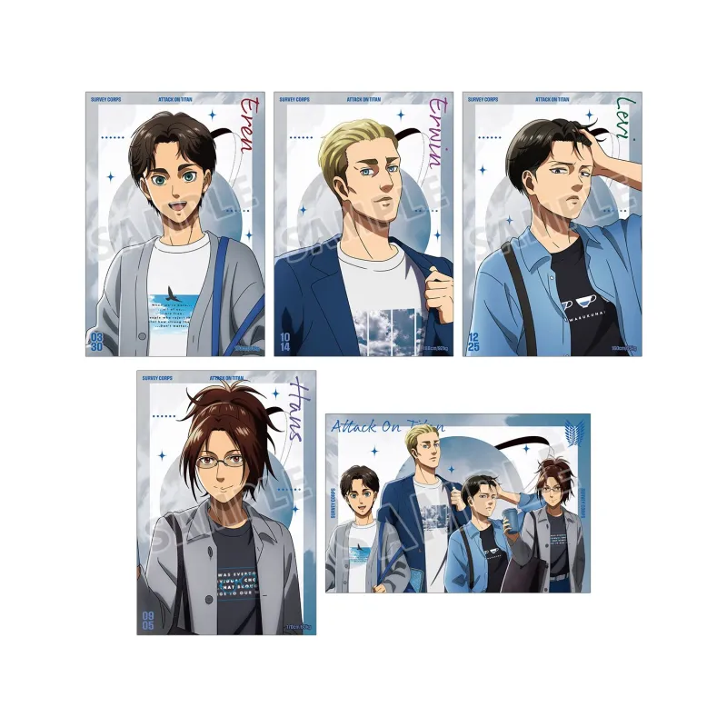 描き下ろし シミラールックver. 第2弾 ポストカード5枚セット