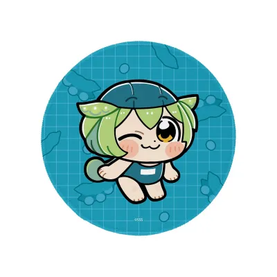 大川ぶくぶさんイラスト スクール水着ずんだもん スクールver. マウスパッド