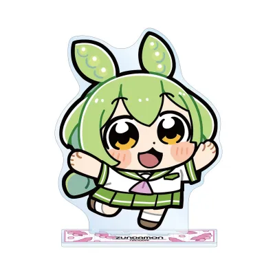大川ぶくぶさんイラスト 夏セーラー服ずんだもん スクールver. BIGアクリルスタンド